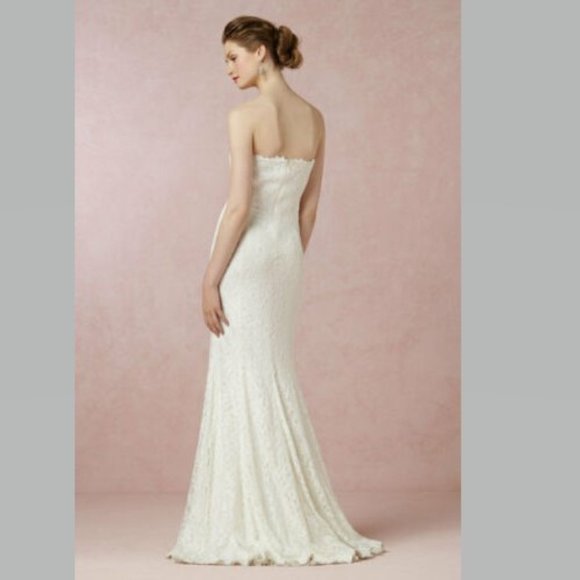 BHLDN Tadashi Shoji 'Seraphina' Bridal Gown~Size 0 - Picture 4 of 7